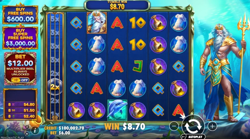 Waves of Poseidon Slot